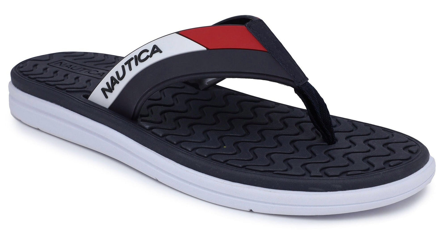 Sandalias Nautica azul rojo blanco hombre