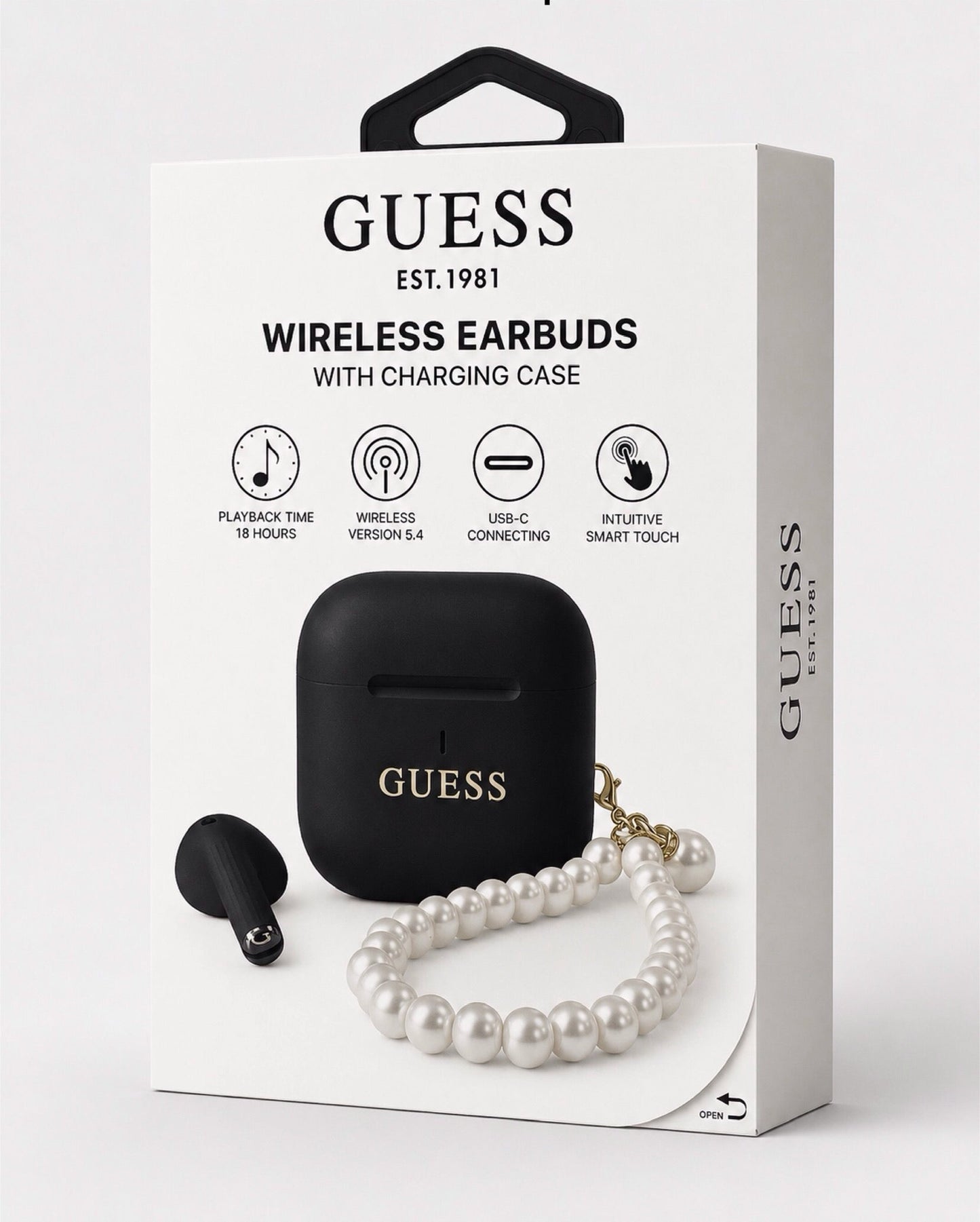 Audifonos Guess estuche negro