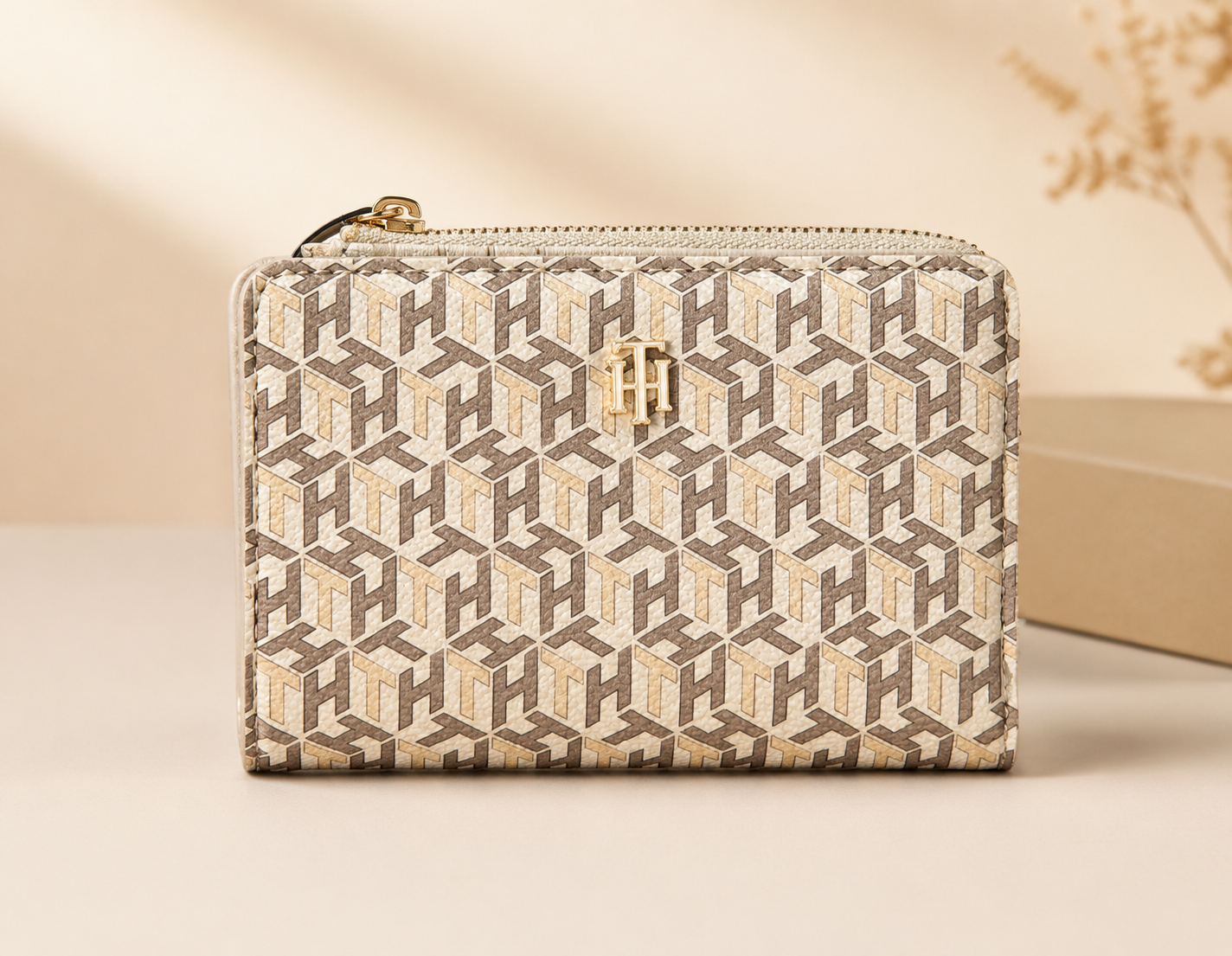 Billetera pequeña th estampada
