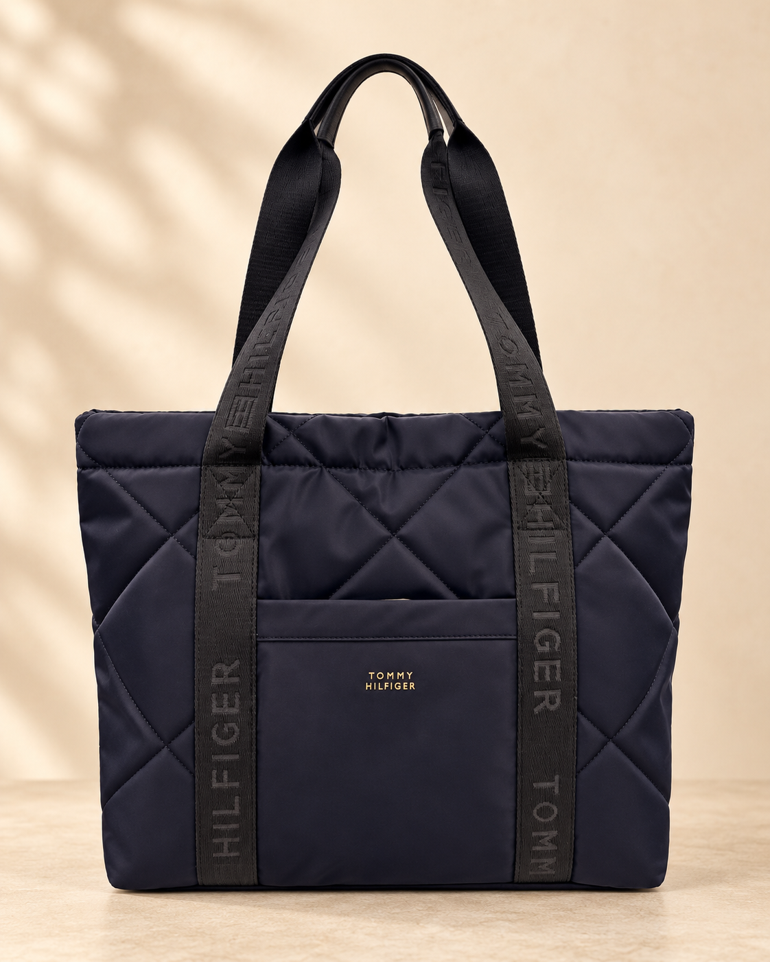 Bolso TH grande impermeable azul