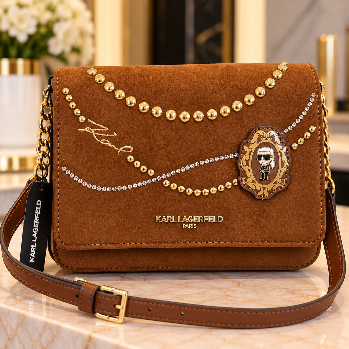 Bolso Karl Lagerfeld manos libres cafe