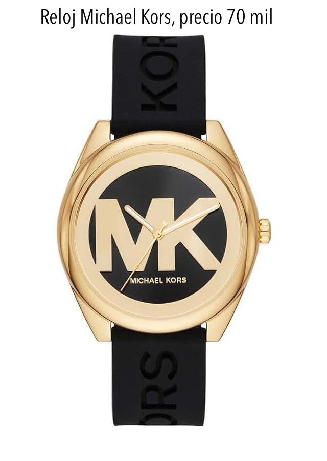 Reloj MK negro Hombre