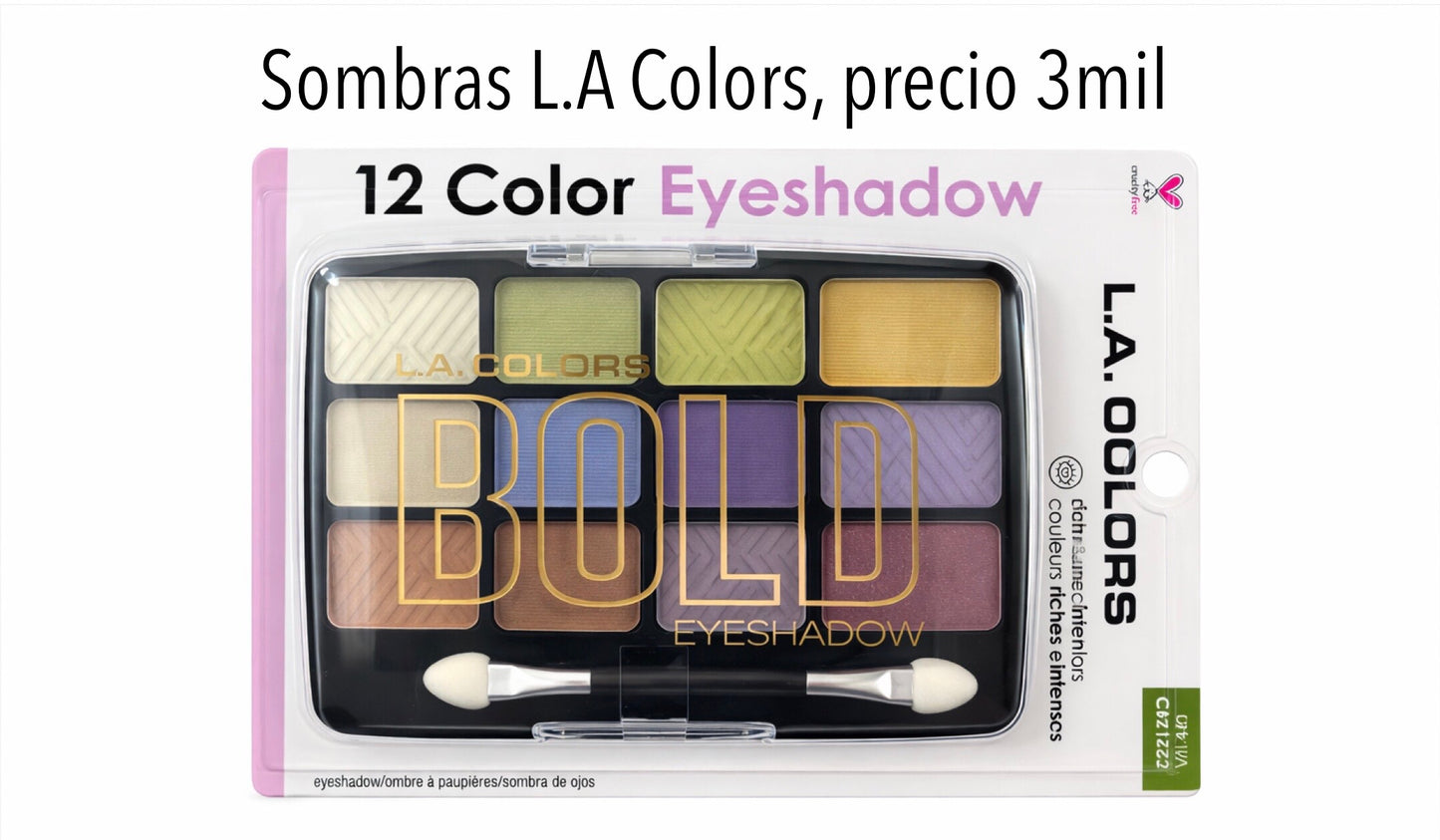 Sombra de ojos L.A Colors bold