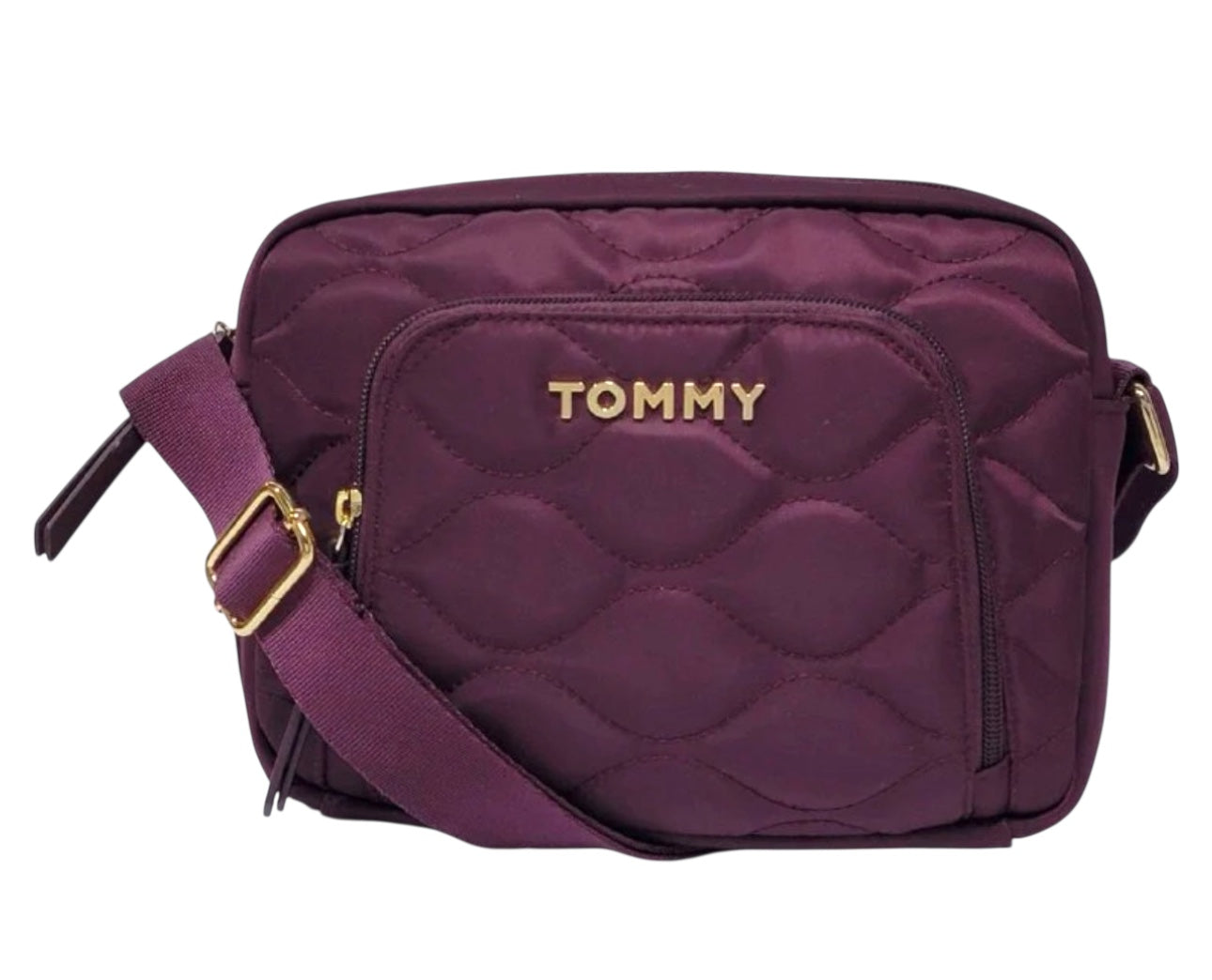 Bolso TH manos libres color vino