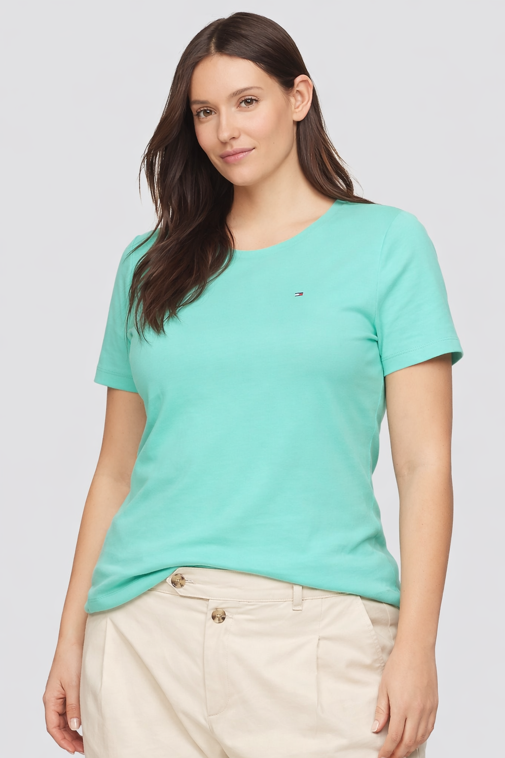 Blusa TH verde menta