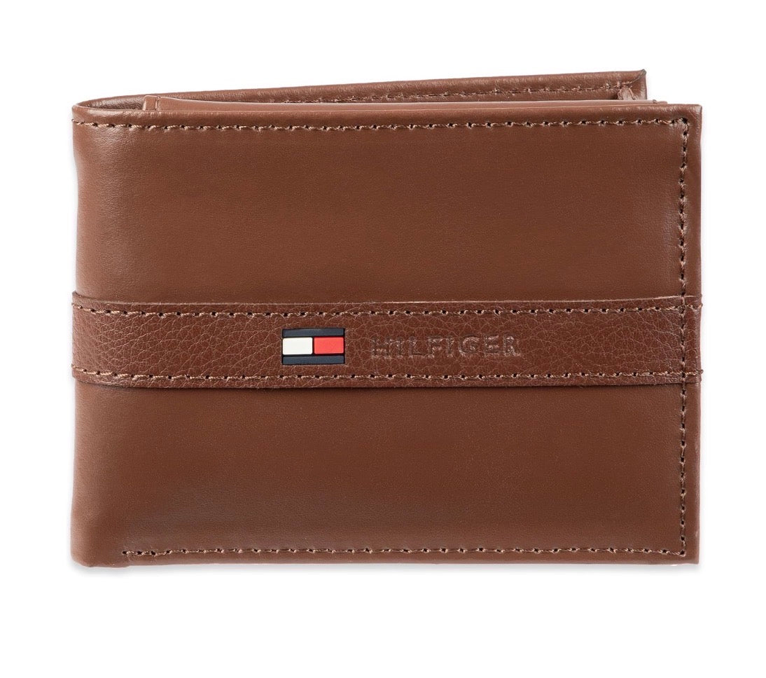 Billetera TH hombre camel