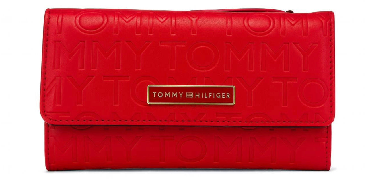 Billetera TH rojo mujer