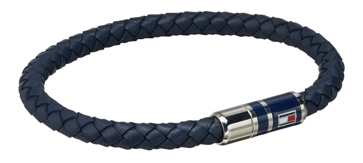 Pulsera TH azul delgada