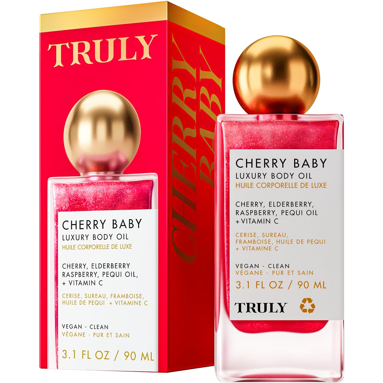 Truly aceite corporal Cherry baby