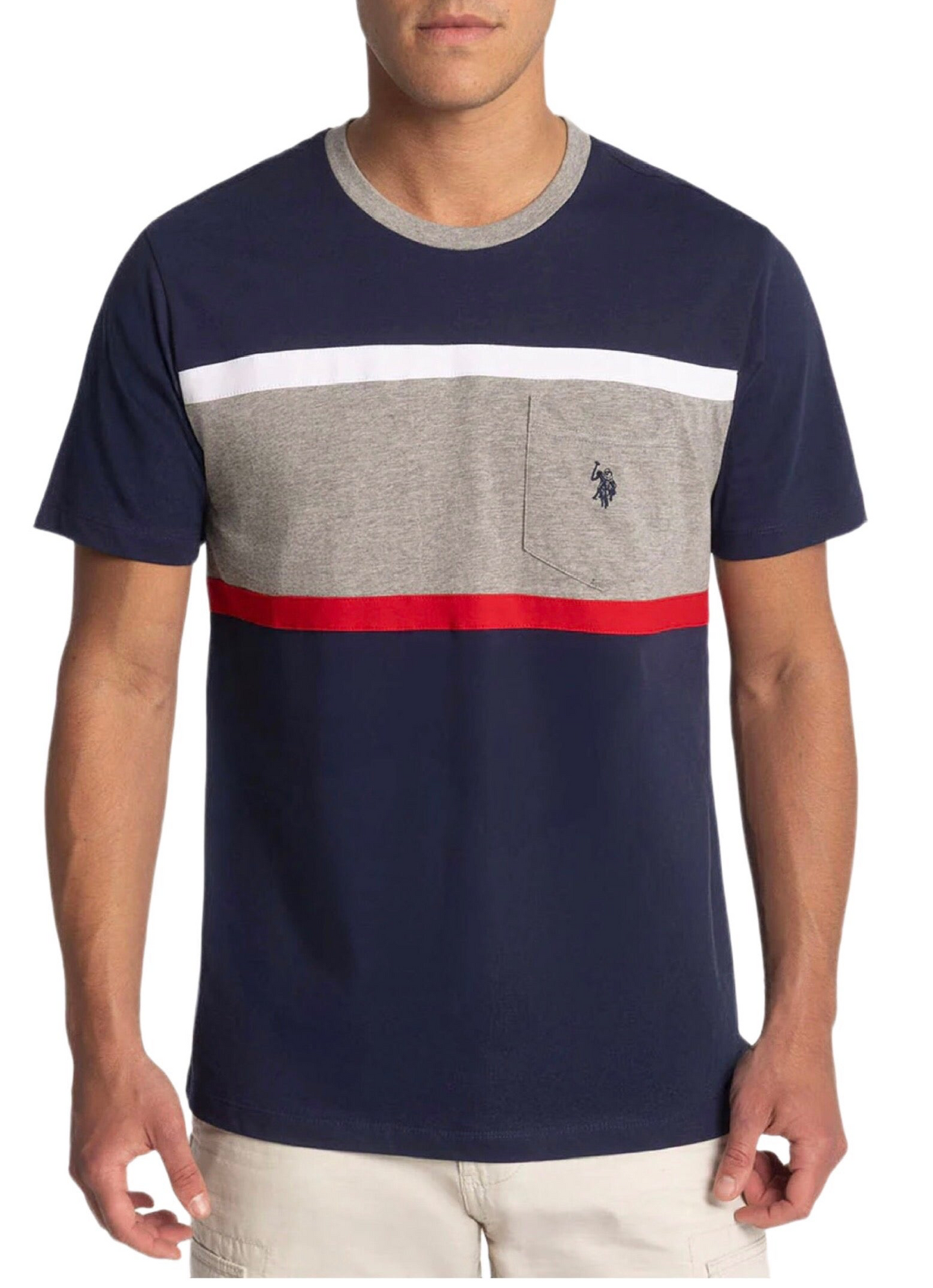 Camiseta U.S Polo azul