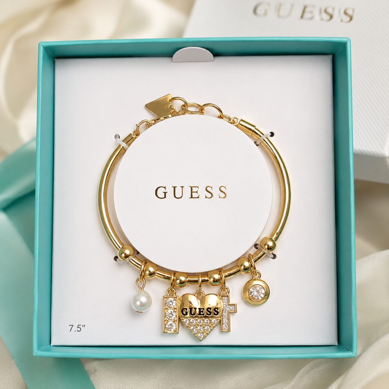 Pulsera Guess dorada