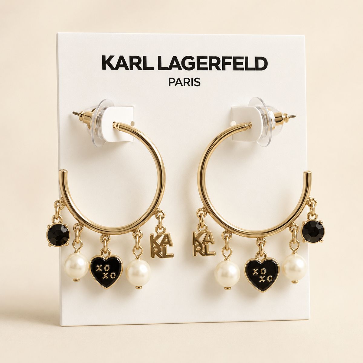 Aretes Karl Lagerfeld