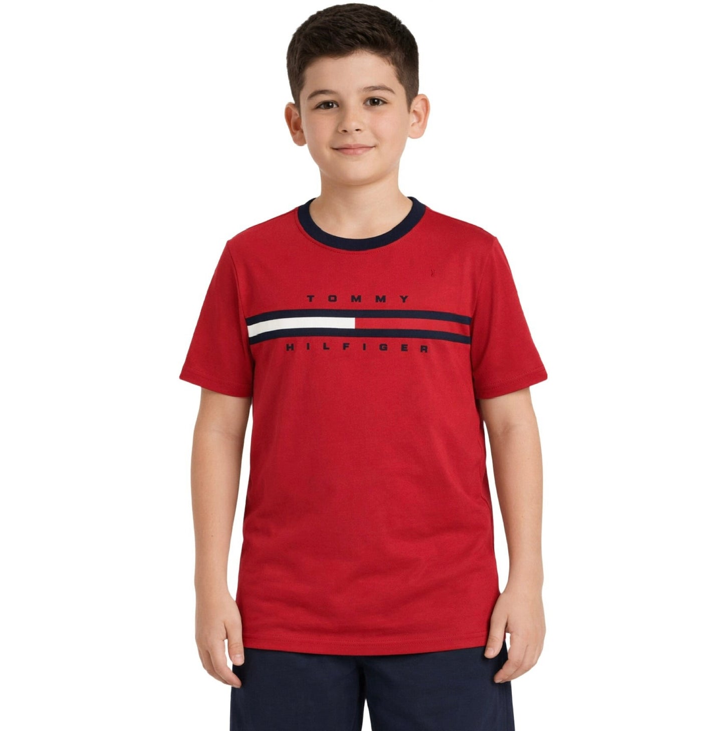 Camisa TH rojo niño