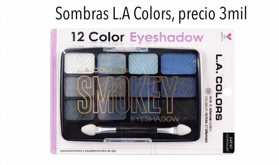 Sombra de ojos L.A Colors smokey