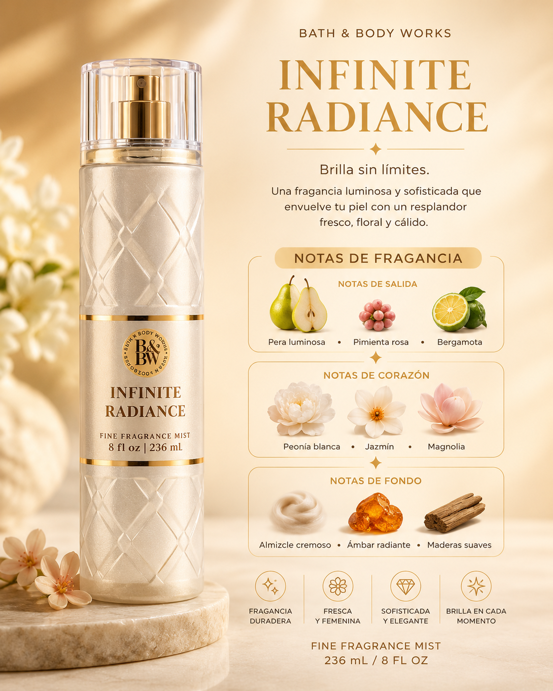 Splash Bath & Body Infinite Radiance