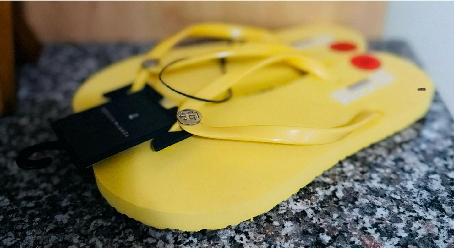 Sandalias TH Amarillo Mujer