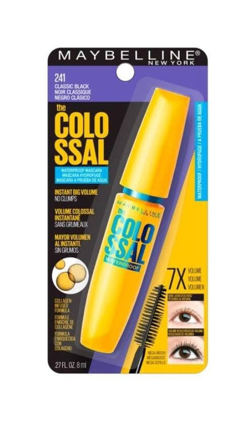 Encrespador Maybelline Colossal 240 Glam Black 7X Waterproof