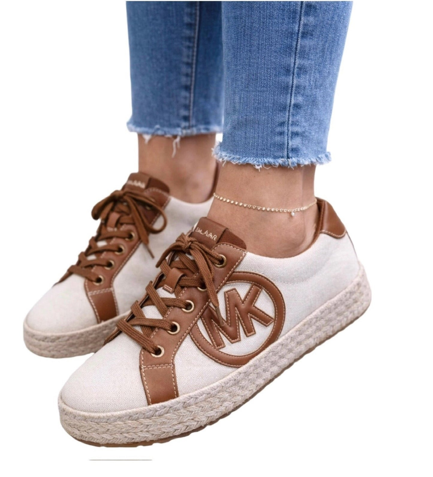 Tennis MK camel mujer (Poppy)