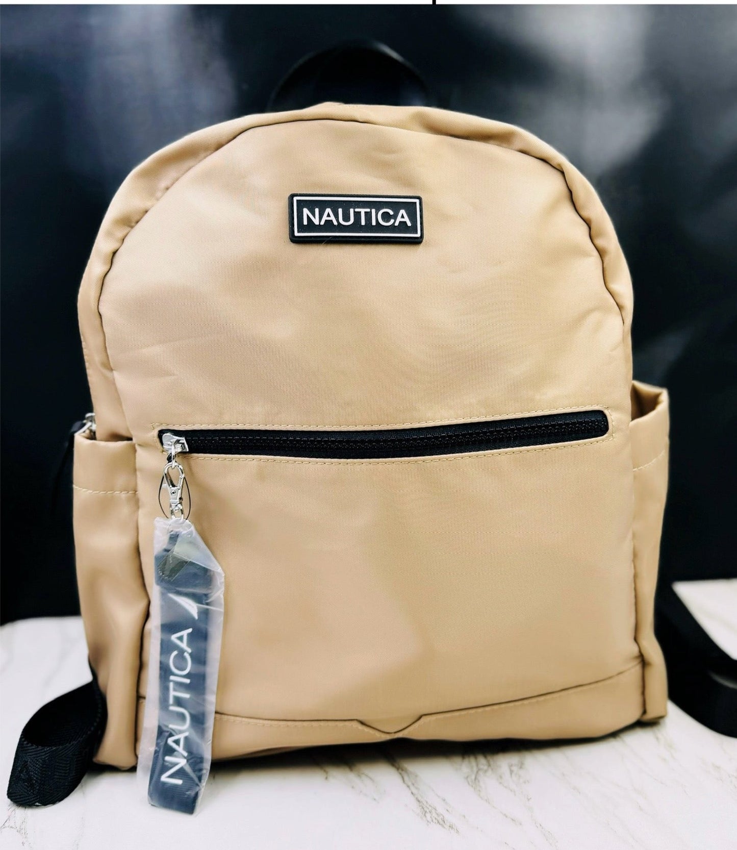 Mochila Nautica beige impermeable