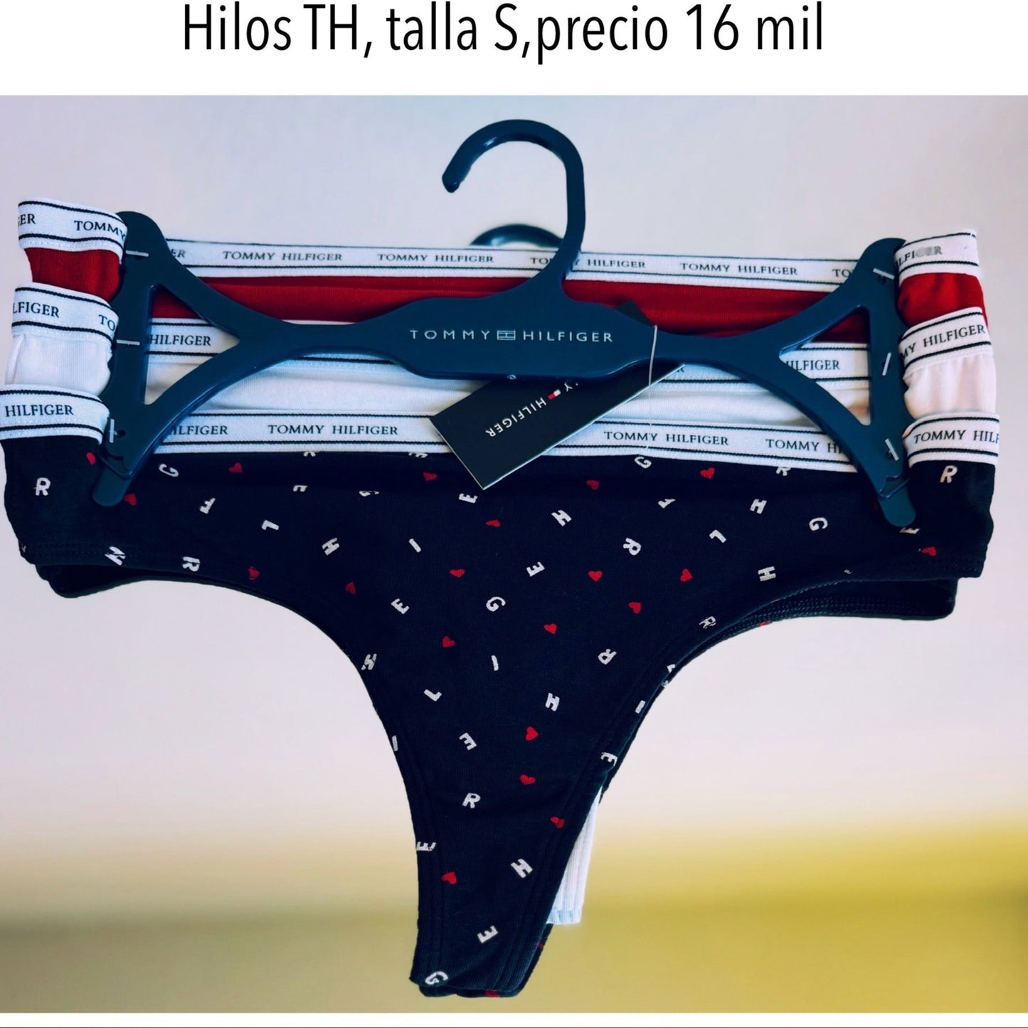 Ropa Interior Hilo TH 3 unidades
