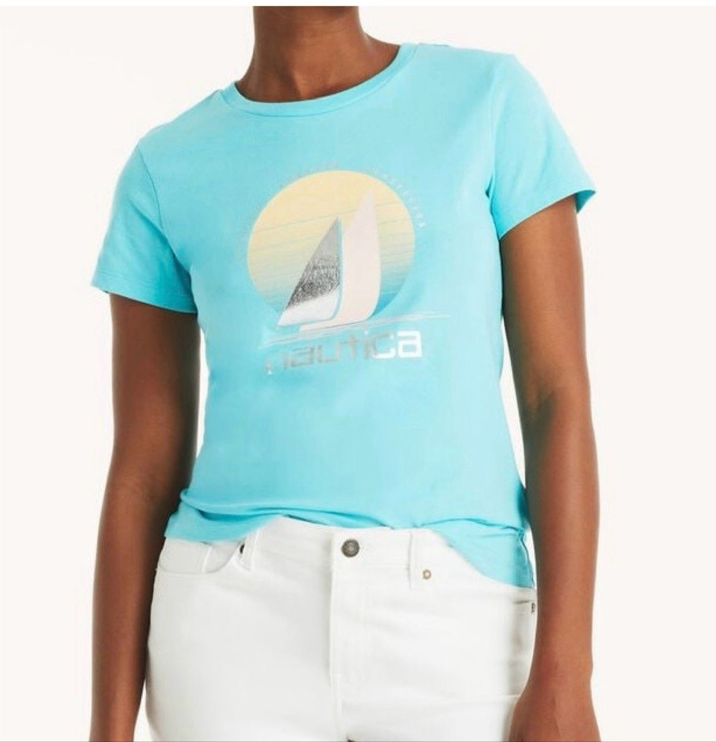 Blusa Náutica celeste