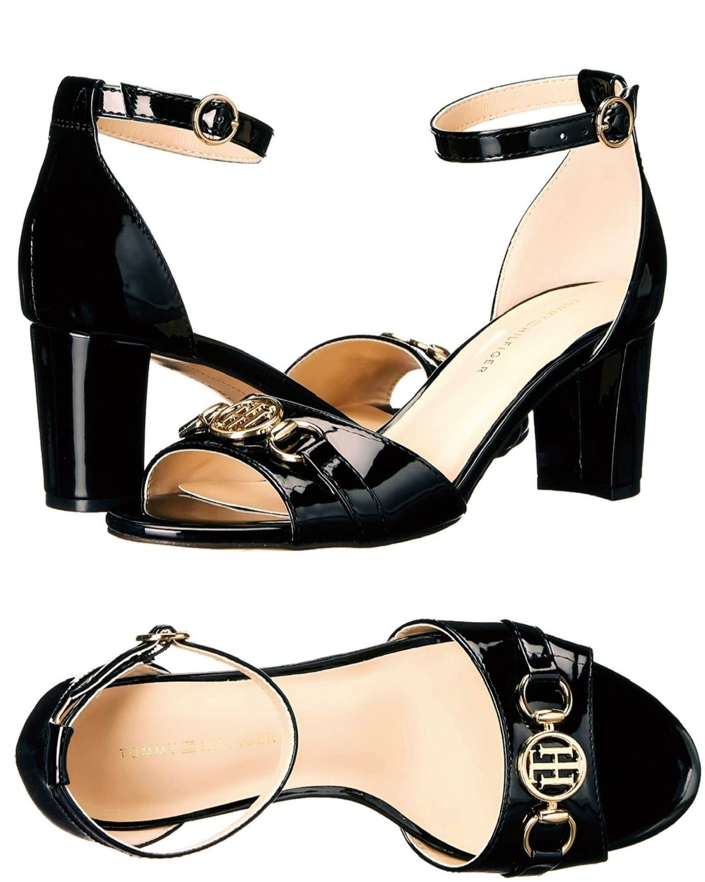 Sandalias TH Negro tacón bajo (mujer)