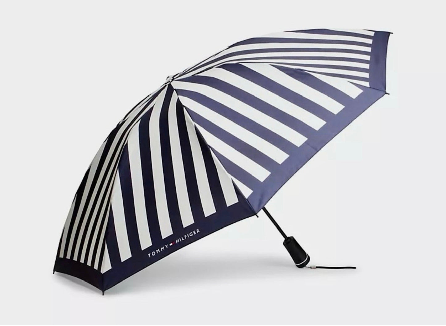 Sombrilla TH rayas blancas y azul