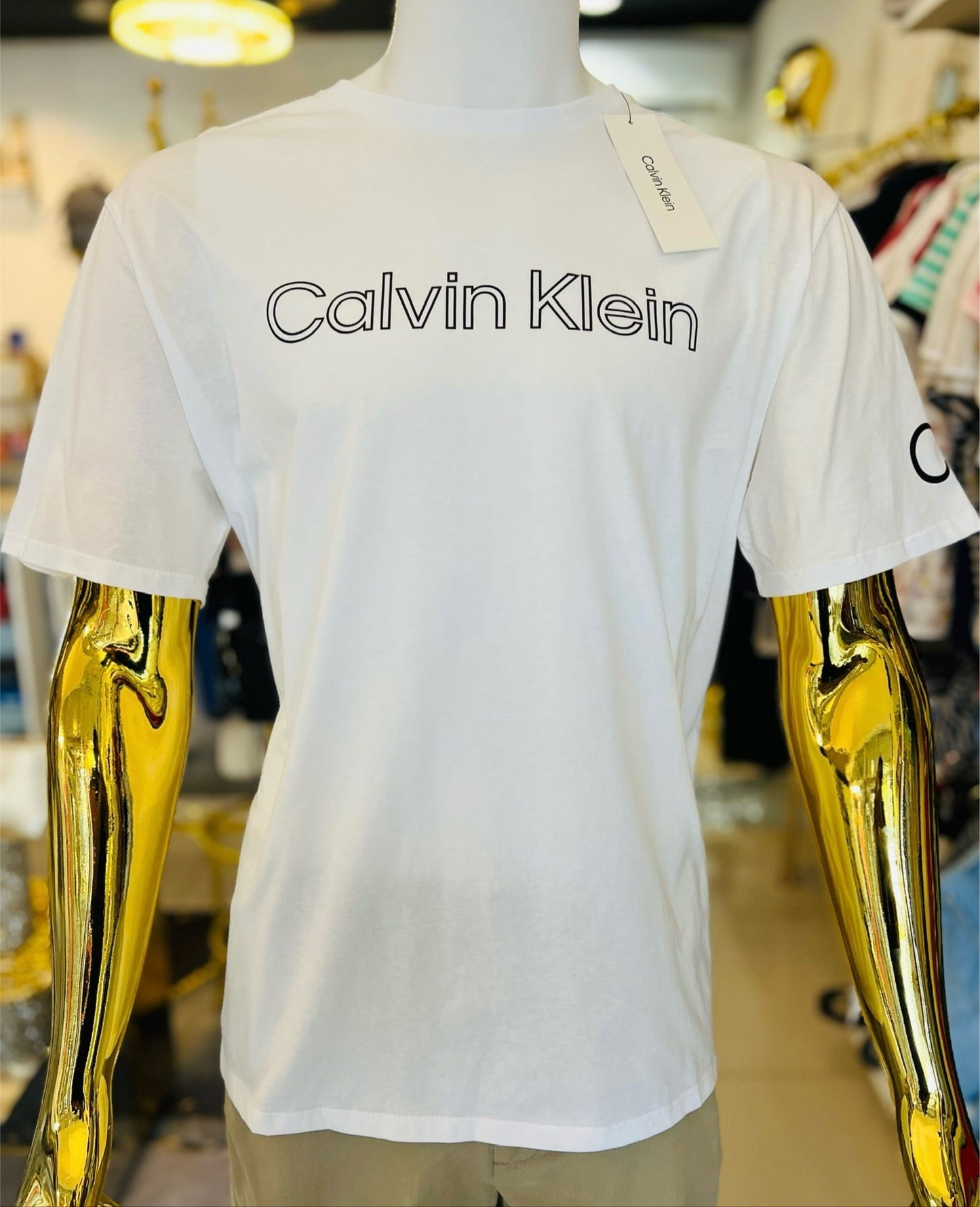Camiseta CK blanca