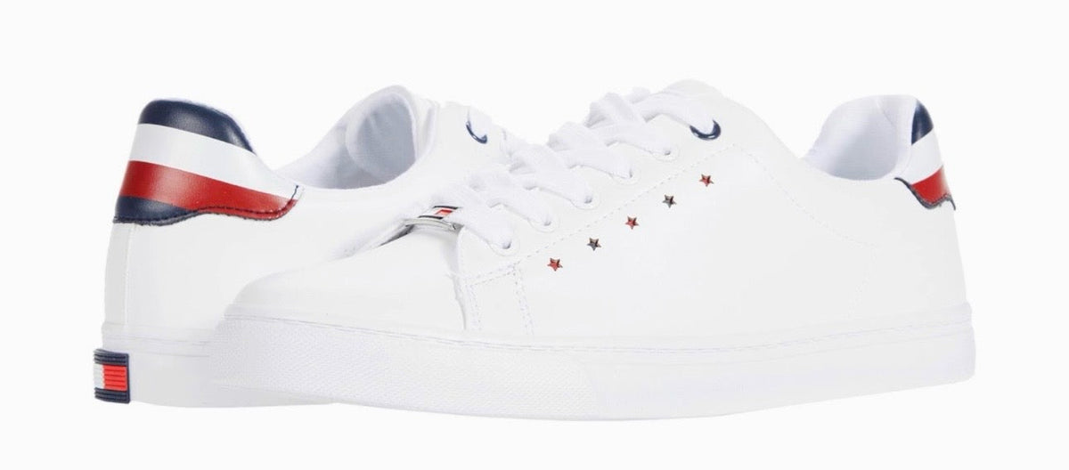 Tennis TH blanco estrellitas (mujer)