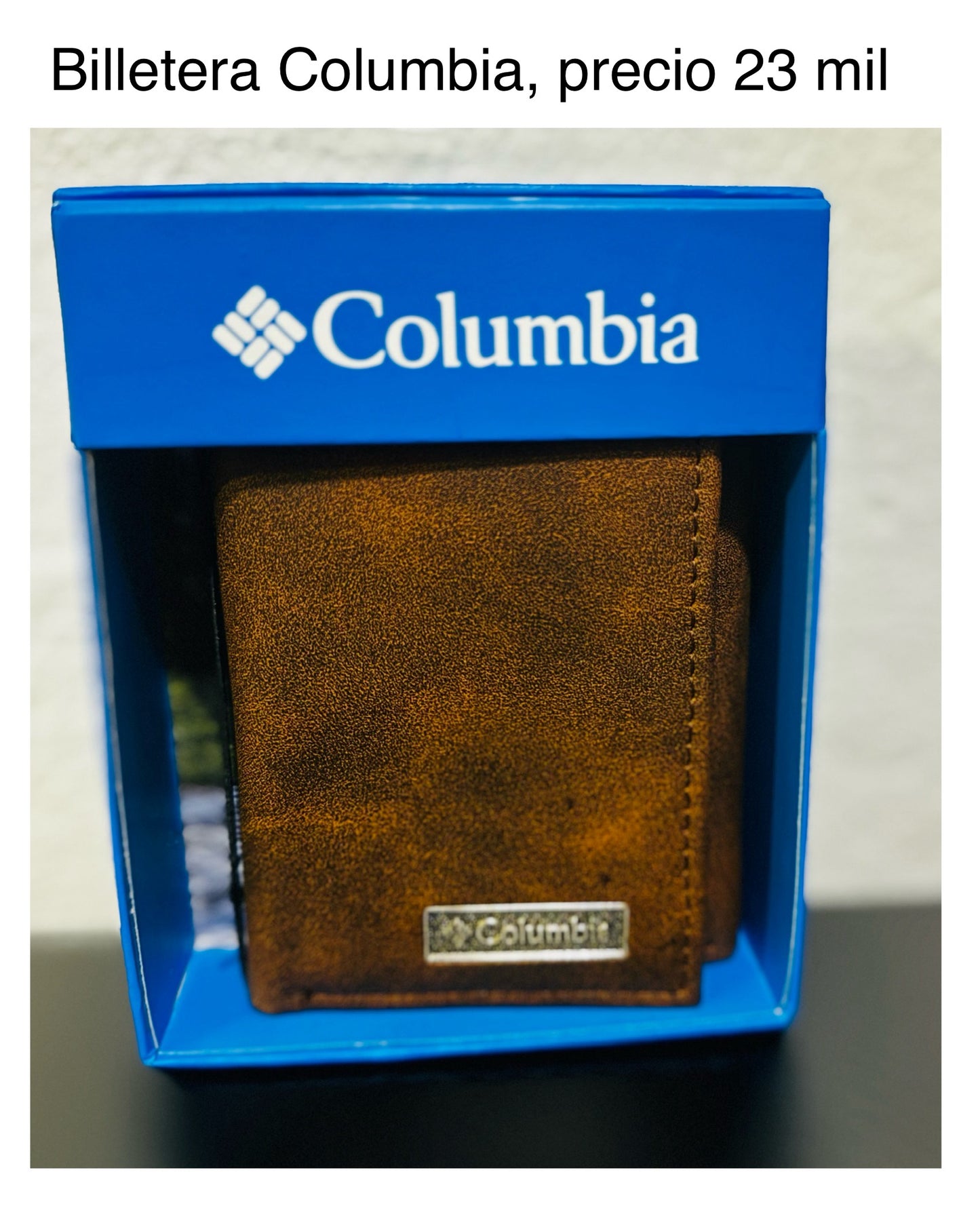 Billetera café Columbia Hombre