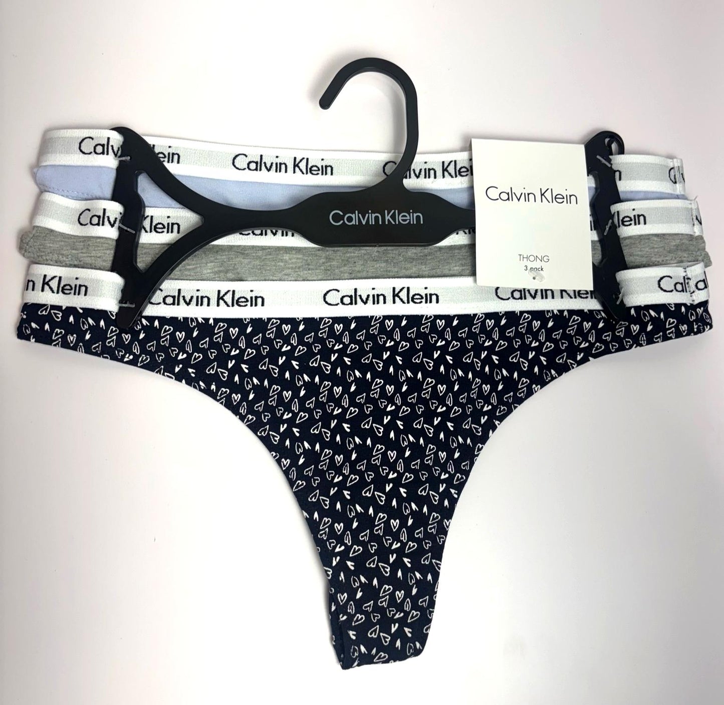 Ropa Interior Hilo Calvin Klein 3 unidades