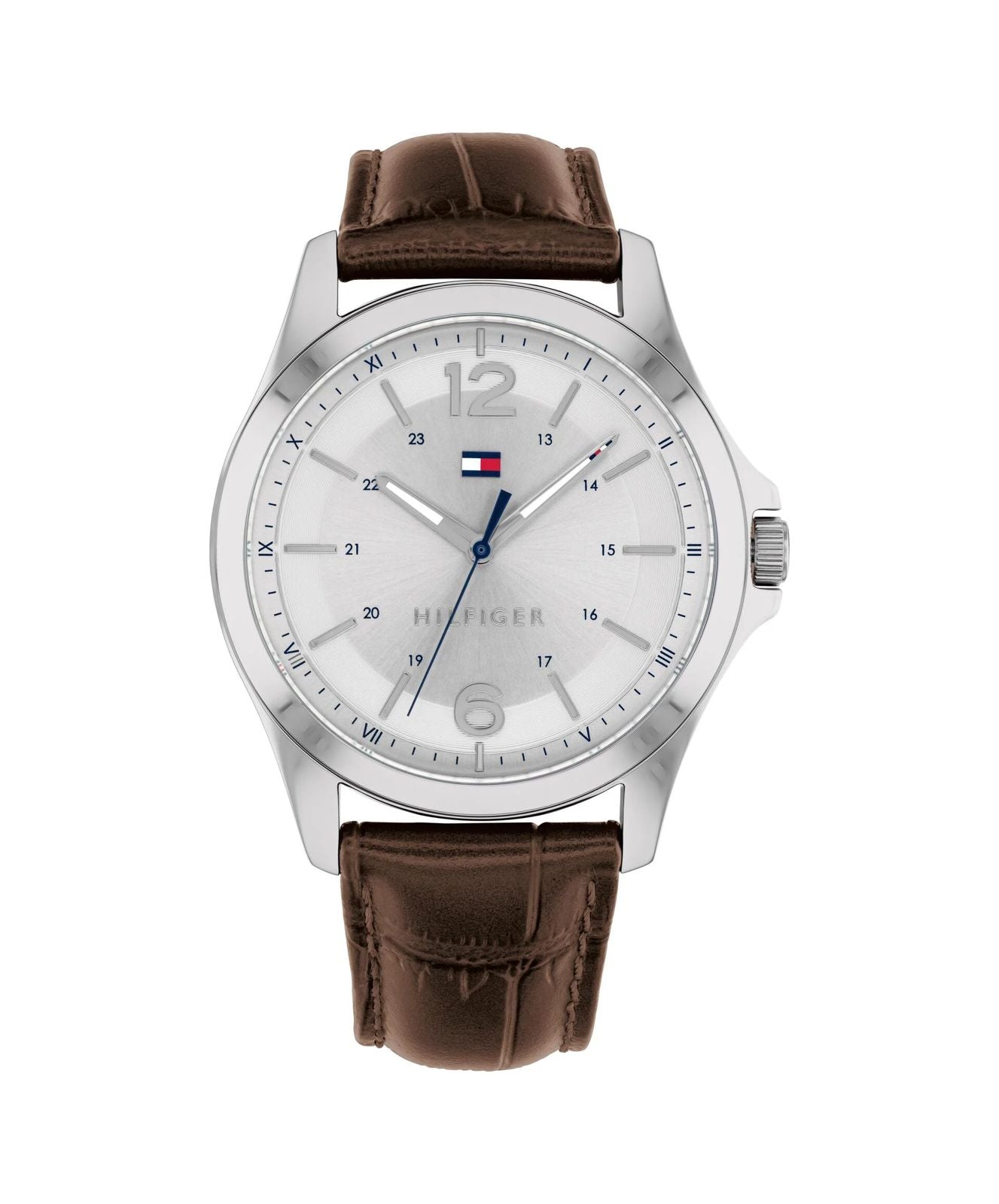 Reloj TH plateado con café