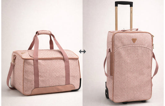 Maletín / Maleta de viaje Guess rosada