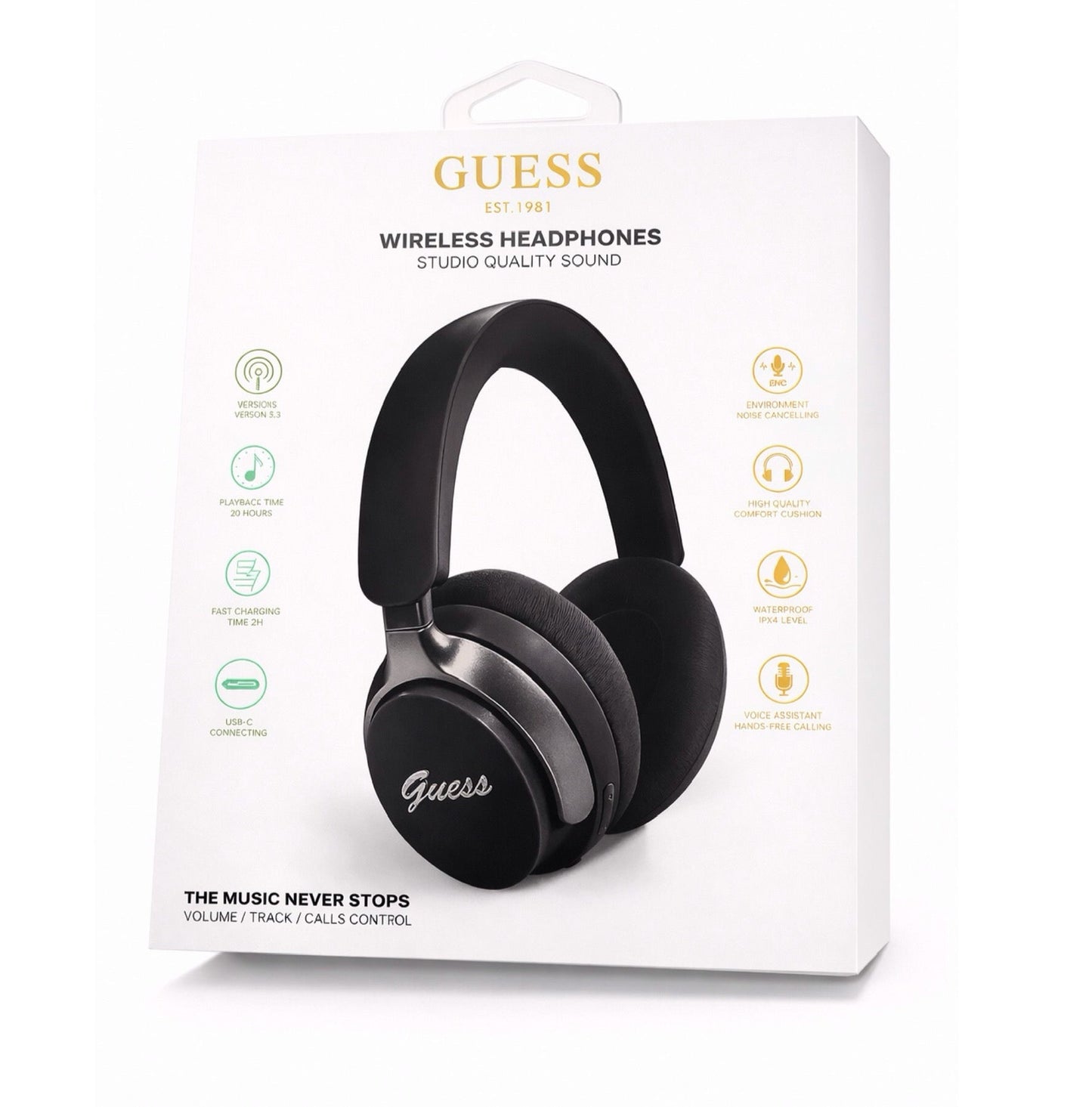 Audifonos Guess negro