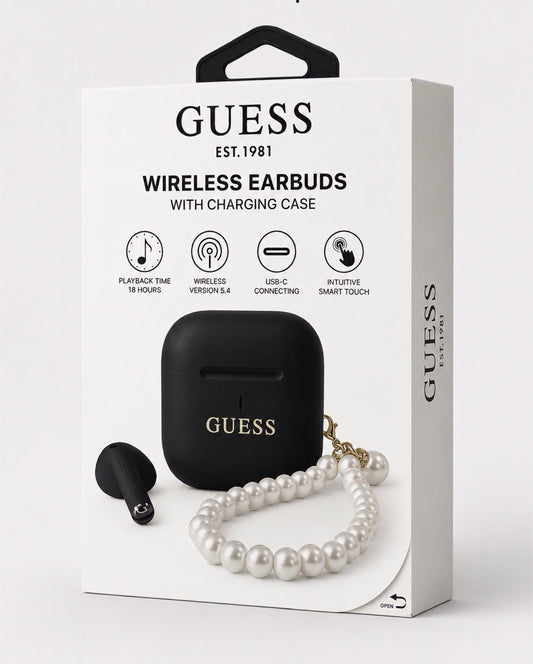 Audifonos Guess estuche negro