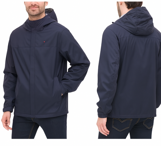 Jacket TH azul impermeable