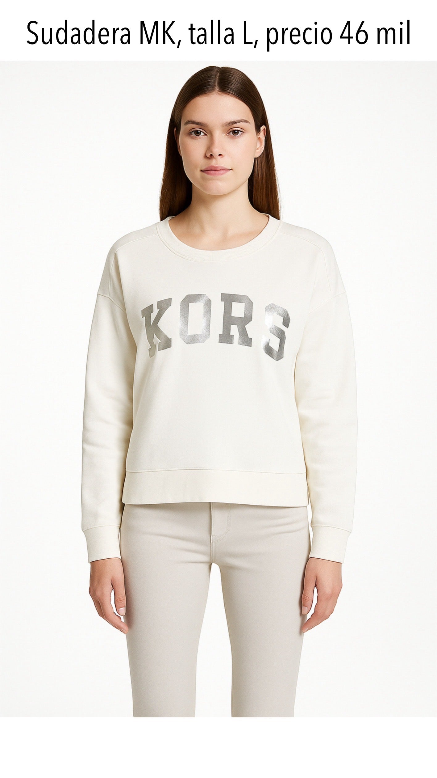 Suéter MK Blanco