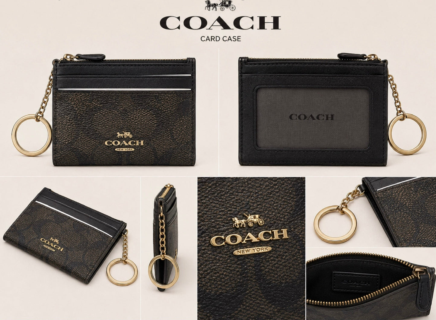 Tarjetero Coach