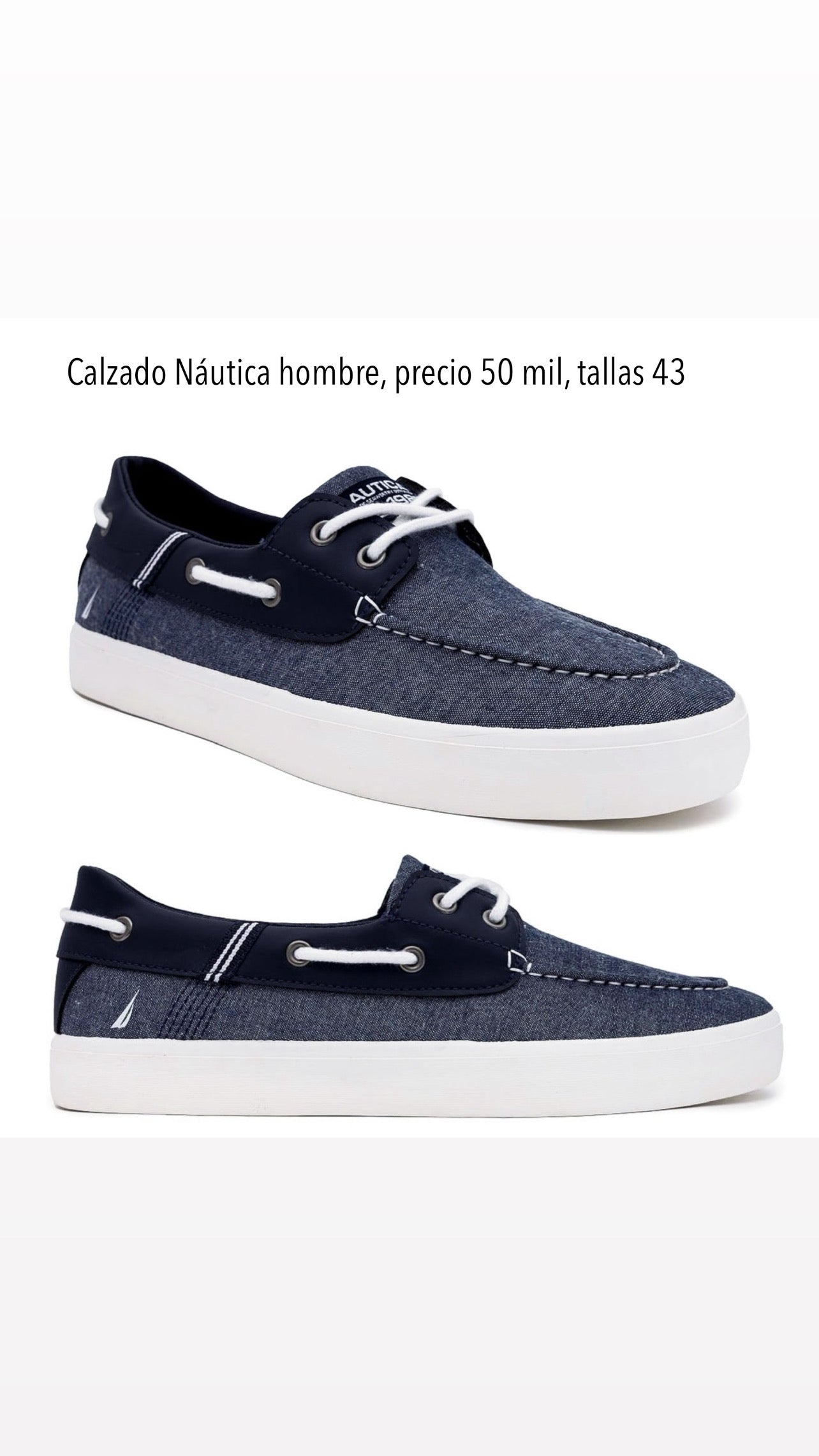 Zapatos Nautica hombre original