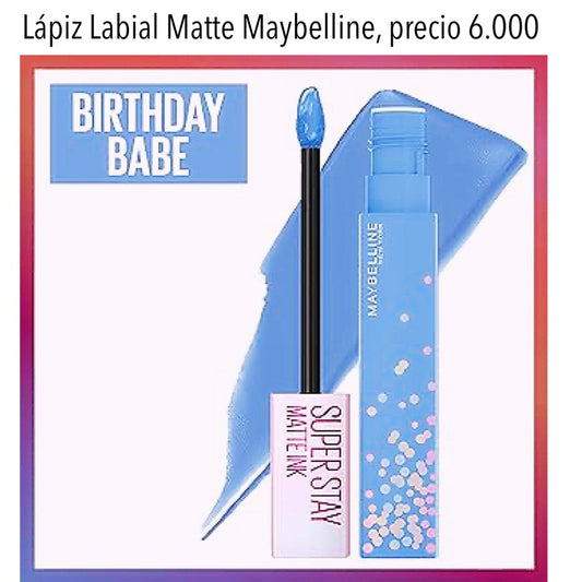 Labial Maybelline Lipstick Superstay Matte #415