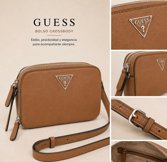 Bolso Guess manos libres Camel