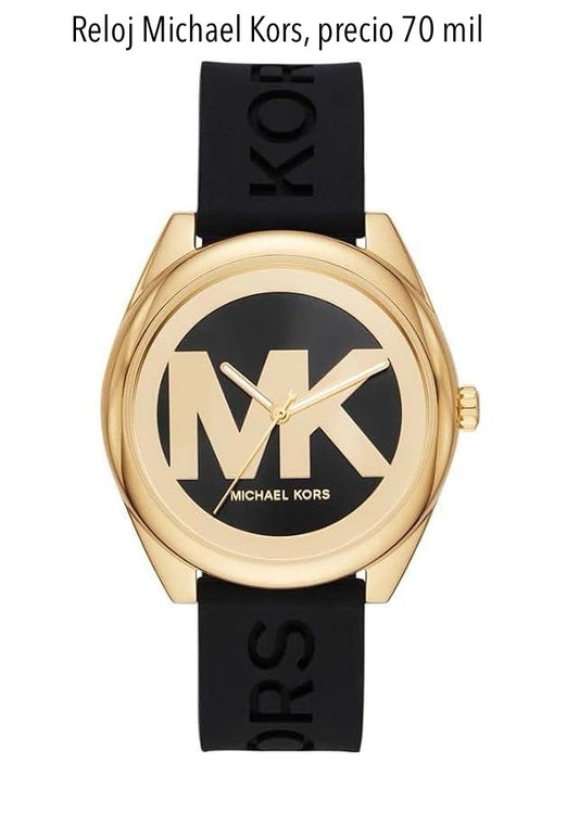 Reloj MK negro Hombre