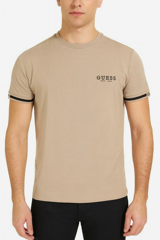 Camiseta Guess Beige claro
