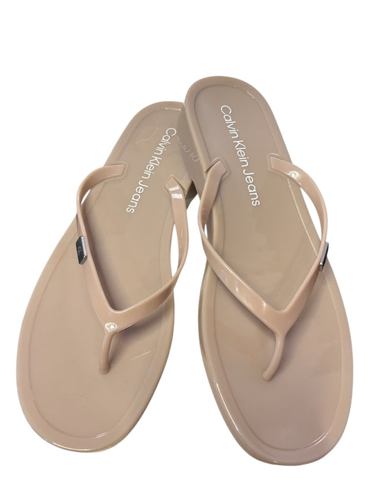 Sandalias CK palo rosa