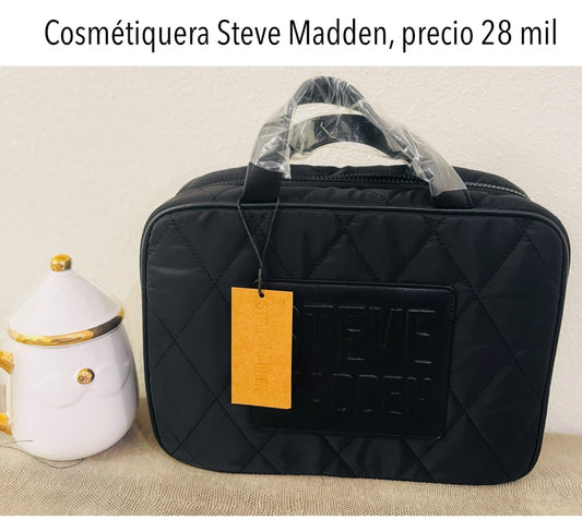 Cosmetiquera Steve Madden negro mujer