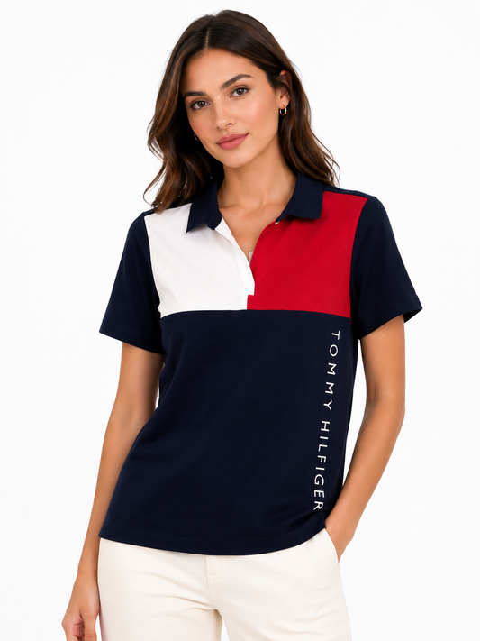 Blusa TH tipo polo 3 colores