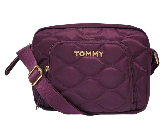 Bolso TH manos libres color vino