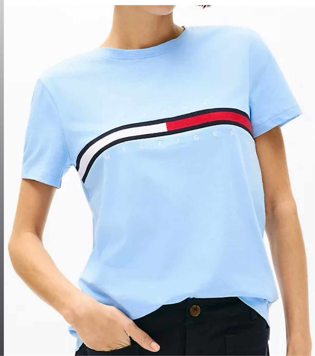 Blusa TH celeste