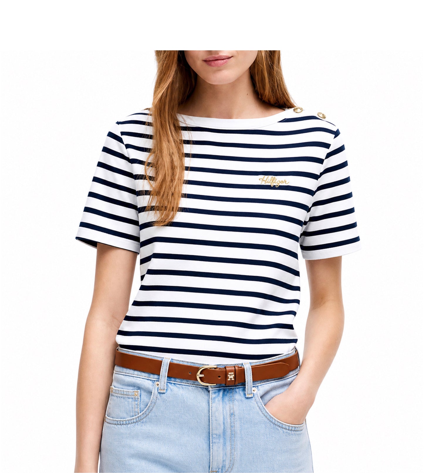 Blusa TH rayas