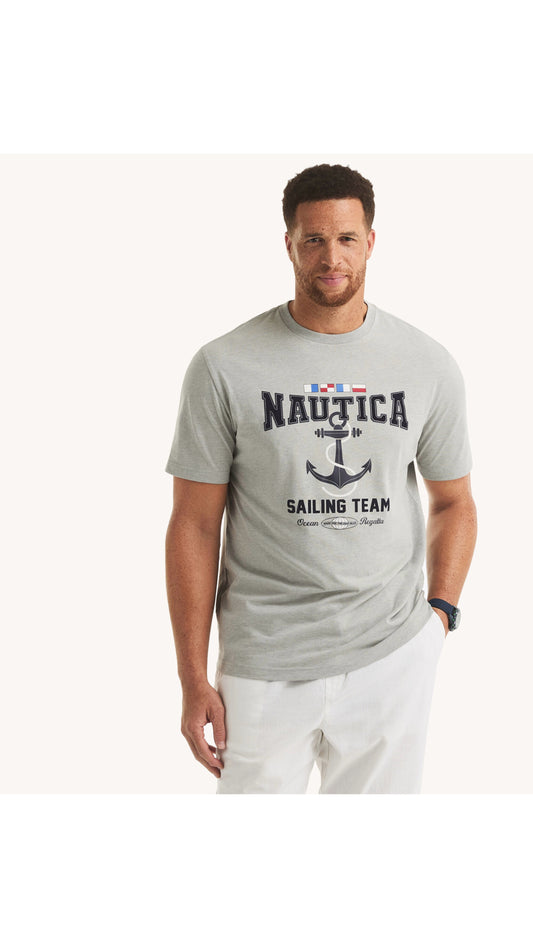 Camiseta Nautica Gris